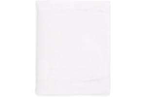 TI TIN Pack de 2 sábanas bajeras 100% algodón Ajustables Color Blanco – 60x120 cm – para capazo, colchón, moisés o minicuna – Transpirables y Suaves – Fácil Lavado y aptas para Secadora