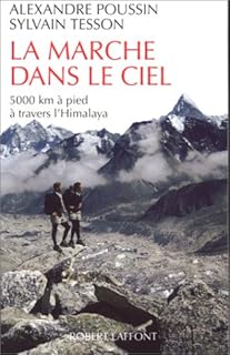 jaquette livre MARCHE DANS LE CIEL