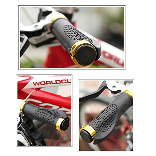 Backtour® Ergonomische Gummi Mountain Bike Fahrrad Lenkergriffe Lock - 6