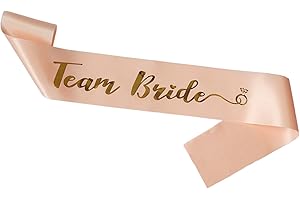 Adeteu Team Bride Schärpe Dekoration Braut Schärpe Junggesellinnenabschied Party Schärpe, Bachelorette Party Zubehör