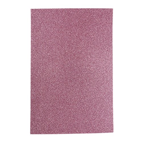 MagiDeal 10 Blatt Schaum Schwamm Blatt-glitter, 20 x 30 cm, selbstklebend, glitzernd, mit Pailletten - 6