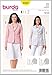Produktbild Burda 6822 Schnittmuster Jacke mit Schalkragen (Damen, Gr. 36-48 EU) Level 2 leicht