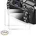 Produktbild Kameraschutzfolie für Nikon D7100 D7200 D800 D600 D610, CAM-ULATA Anti-Kratzer Blendfreies, Gehärtetes Glas LCD Ultra Crystal Clear Displayschutzfolie für DSLR, 2 Pack
