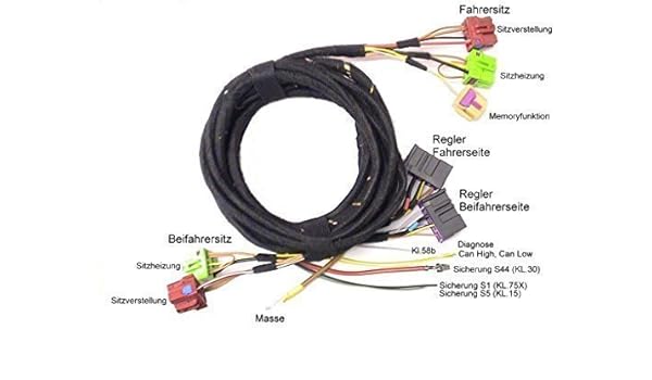 audi a3 memory seats