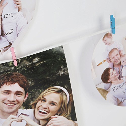 Giftgarden Fotoleine mit Klammer DIY Set für Fotodisplay 9×13 - 6