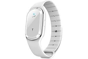 BXJINKELE GFOUK Ultraschallarmband, Ultraschall Armband Zum Abnehmen Damen, Ultraschall-Körperform-Armband, Ultrasonic Lymphdrainage Slimfit-Armband, Ultraschall Korperform Armband Damen Herren (Weiß)