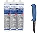 Produktbild Beko Allcon 10 Original Konstruktions-Klebstoff Set, 3 Stück (inkl. Morakniv Schwedenmesser)