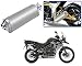 Auto Pearl Premium Quality High Performance Bike Exhaust Muffler Silencer Triangle Silver For - Triumph Tiger 800 XCA RS.2899.00