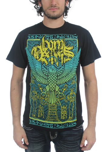 Born Of Osiris - Mens Birdwing T-Shirt in Black, Medium, Black