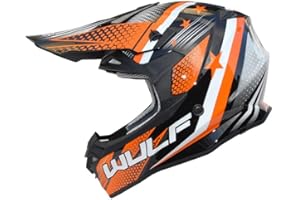 WULF STRATOS GLOVES Wulfsport Iconic Helmet Adult Motocross MX Helmet