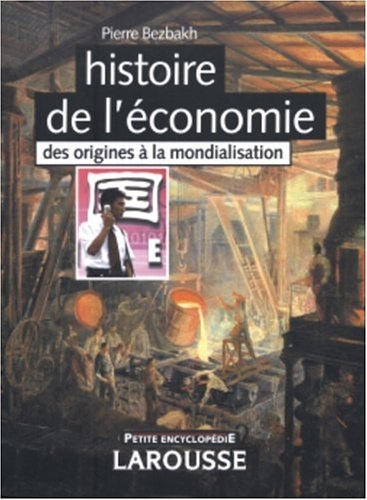 couverture de : Histoire de l'&eacute;conomie
