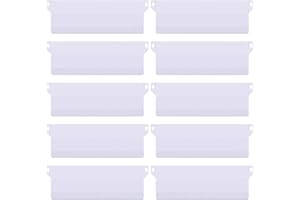 YoniYa 10 Piezas Contrapesos para Cortinas 127 mm Kit de Reparación Persianas Verticales Blinds Plástico Contrapesos para Vertical Blinds Cortinas Verticales Lamas Laminillas