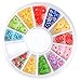 Fashion Gallery 3D Nail Art Fimo Canes Sticker Decoration Flower