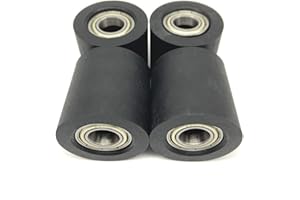 BEITESI 4 mechanische Riemenscheibenlager,Kettenrolle, Spannrollenführung,Geeignet für Straßenräder und Motorräder (6800zz-10mm-4packs)