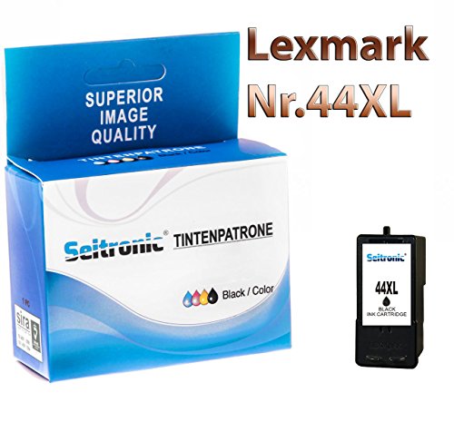 Preisvergleich Produktbild Seitronic Premium Drucker Patronen für Lexmark Nr 44 XL Black Schwarz (1x)