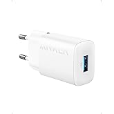Anker USB-A Charger, 12W Fast Charger Power Supply, Compact USB Charger, Compatible with iPhone 15/14/13/12 Series, Galaxy, i