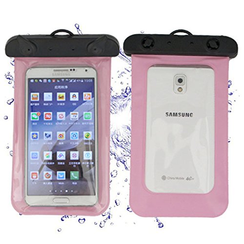 Preisvergleich Produktbild Wasserdichte Tasche für Iphone, große Universalschwimmen-treibender Handy-PVC-wasserdichte Tasche Wasserdichte Tasche-Taschen-Fall-Abdeckung für Iphone Handy-Touch Screen