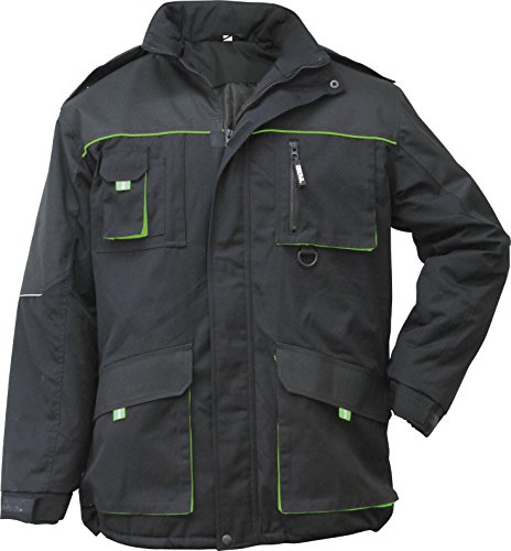 Preisvergleich Produktbild TRIUSO Parka Power, schwarz / grün, XL - POWERPXL