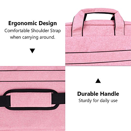 15 6-17 Zoll Laptop H  lle Umh  ngetasche iCasso Wasserfeste Multifunktions Handtasche Schulter notebooktasche Tragetasche sleeve f  r bis zu 17 zoll 