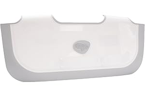 BabyDam Bathwater Barrier - No Need for a Baby Bath! Grey - Suitable from Newborn - Save Water