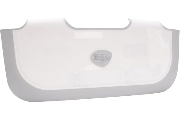 BABYDAM Réducteur de Baignoire Blanc/Gris