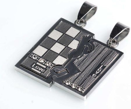 steel Set LOVE jewelry of Partnership - pendants 2 followers pendant LOVE, stainless Friendship