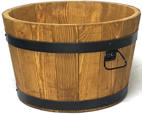 Wooden Trough Planter Garden Plant Pot 100% Colour Oak