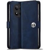 TheGiftKart Flip Cover Back Case for Mi Redmi Note 15 Pro 5G | Genuine Leather Finish | Designer Button | Inbuilt Pockets & S