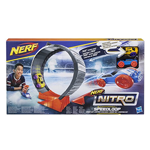 Preisvergleich Produktbild Hasbro Nerf Nitro E2289EU4 Speedloop Stunt Set, Fahrzeugblasterset