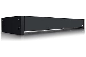 Teufel Flat Subwoofer T 4000 - Space-saving Active Subwoofer, Downfire Principle, Powerful Bass Response, Bass Reflex - Black