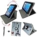 Produktbild Tablet Tasche für Samsung Galaxy Tab S2 T819N Schutz Hülle Etui mit Standfunktion + Touch Pen - 9.7 Zoll Eifelturm Paris 360_