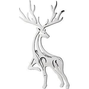 Peluche Silver Stainless Steel Lapel Pin For Men