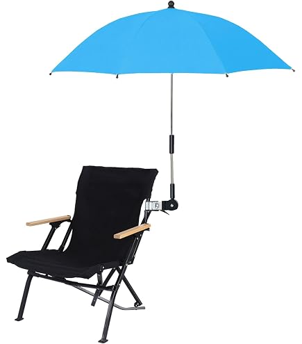 Sport-brella Parasol De Plage Premiere Xl Bleu 243 Cm à Prix