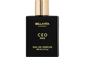 BellaVita Luxury VDMan Perfume för Män | Längsvarig Citron, Lavendel, Tonka & Agarwood