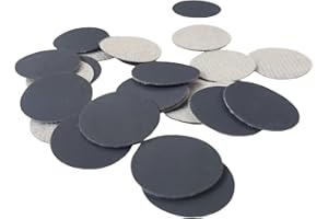 CAIMEI SANDER 100pcs dischi abrasivi rotondi da 1 pollice da 25mm con acqua secca e umida, grana 1500, Carta vetrata, con gancio e anello che affollano per levigatura e lucidatura per accessori elettrica
