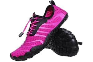FELOVE Chaussures de Courir Plage Plongée Chaussures Surf Rock, Chaussures Snorkeling, Chaussures Pieds Nus, Pantoufles, Chaussures de Yoga pour Hommes et Femmes, Neopre éponge Sole Chaussures de Plage
