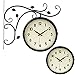 Produktbild Watcheuropeanwatchretrodouble Sideliving Roomclockmuteamericandecorationcreativitysimplicitywall Clocktwo Sideswatch