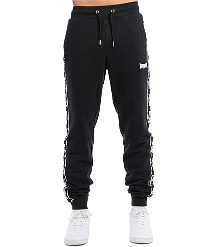 DFND London Heren Zinger Joggingbroek Zwart