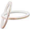 Hem Jewels by Ashok Jewellers 22kt (916) Yellow Gold Bangles/Gold Handmade Chudi/Wedding Chooda for Women with Purity Certificate (Set of 2pcs) - White