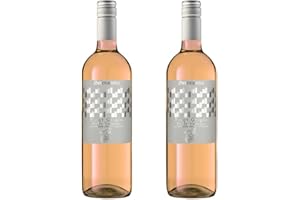 TWELVE GREEN BOTTLES Serenissima Pinot Grigio Blush Delle Venezie 75cl - Pack of 2 | 12% ABV