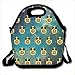 Produktbild Large Reusable Picnic School Food Lunch Bags Case Box Handy Shoulder Bag Portable For Avocado With Sunglasses In Space Galaxy