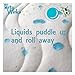 40-Winks Quilted Organic Cotton Velour Mattress Pad Protector, White, Twin