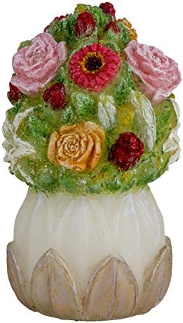 Flameless LED Candle with timer function without Remote Control LED Real Wax Candle with moving flame Candle with Colour Change Hand Painted from Eluvian Design