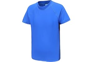 AISYEE Schwimmshirt Jungen Einteiler Kurzarm Badeshirt Kinder Jungen Badeanzug 122 164/7-16 Jahre