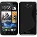 Produktbild PhoneNatic Case für HTC Desire 516 Hülle Silikon schwarz S-Style + 2 Schutzfolien