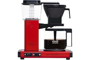 Moccamaster KBG Select, Cafetera Filtro, Rojo, 1.25 Litros