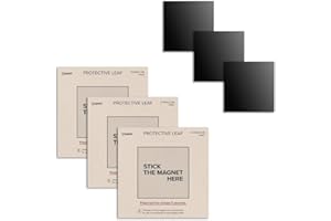 Displate Magnete für Metallposter Selbstklebend Set 3 Stück - Magnete Stark zum Kleben für Wand - Neodym Magnet Kit - Einfache Montage - Magnetische Wandkunst - Schutzblatt gratis