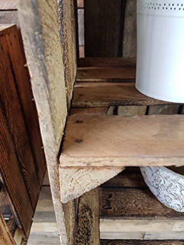 2 x alte Obstkiste – gebraucht – geflammt mit Zwischenboden Holzkisten mit Regal von Cronenwerth - 5