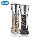 Produktbild Premium Salz- und Pfeffermühle Set von 2, Edelstahl Pfeffermühle und Salzmühle & Pfefferstreuer Spice Grinder – mit verstellbarem Grobheit, einfach zu fill-brushed Edelstahl