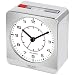 Produktbild Regent 44-860-19 Primus Funk Wecker Funkwecker Kunststoff Analog Licht Alarm silber